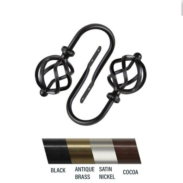 Central Design 4842-032 Giro Retenue, Noir - Ensemble de 2