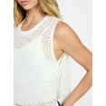 thumbnail image 4 of No Boundaries Crochet Knit Skirt with Side Tie, Women's, 4 of 5