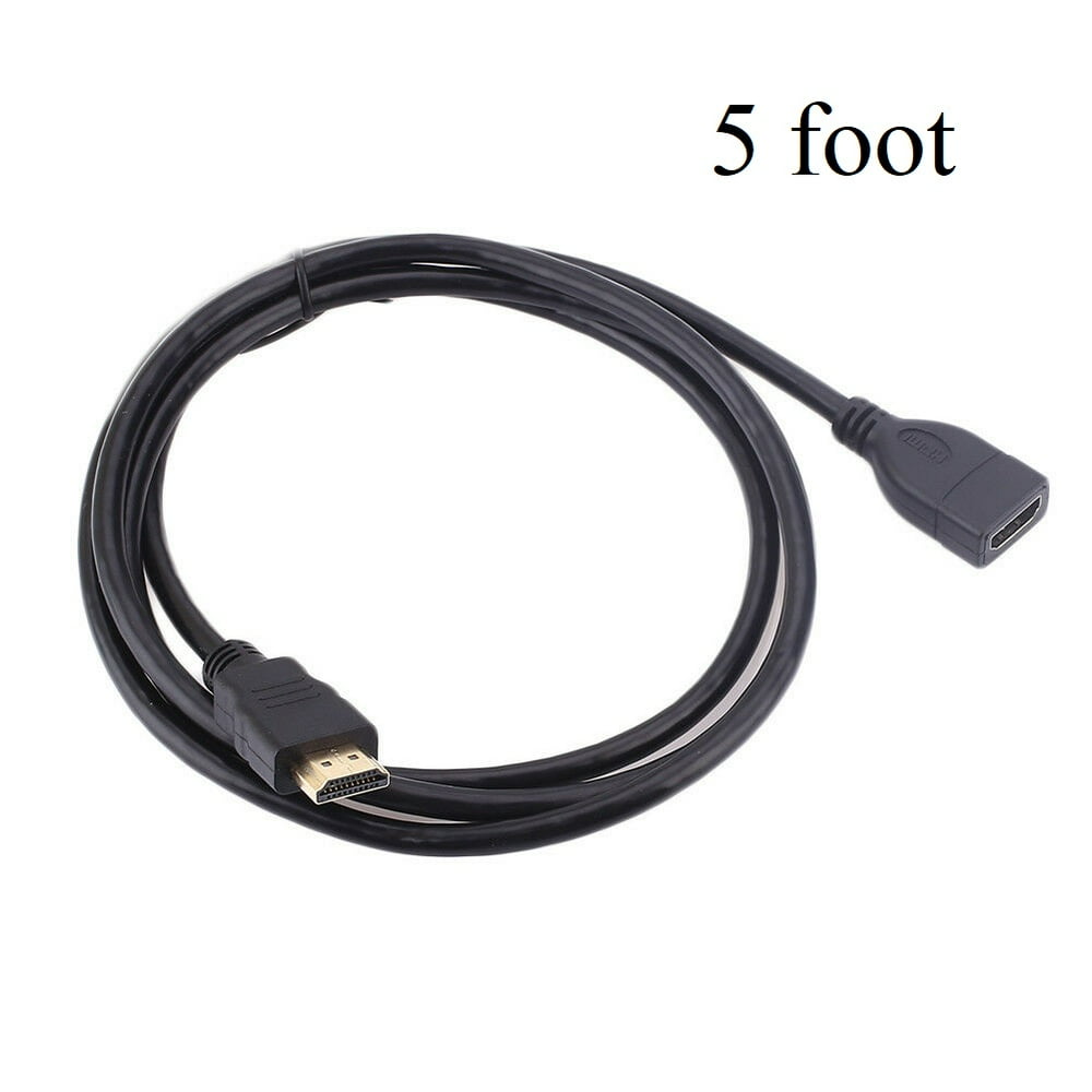HDMI High Speed HDMI Extension Cable Male to Female, Supports