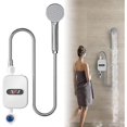 thumbnail image 1 of Chauffe-eau Instantané Électrique Sans Réservoir pour Douche, Robinet de Douche Instantané avec Écran Lcd QVS, 1 of 5