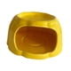 thumbnail image 5 of Comedero de cerámica para hámster, mueble de dibujos animados, hábitat para hámster con forma de pudín Amarillo, 5 of 9