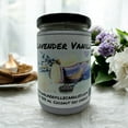 thumbnail image 2 of Lavender Vanilla Vegan Coconut Soy 12 oz/ 355 ml Candle Hand-poured, Eco-friendly, Clean Burning, Floral, 2 of 5