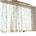 thumbnail image 1 of Door Curtains for Door Window Crushed Roses Pattern 17.7 in Height 55.12 in Width Multicolor Cloth Screen Partition Curtain, 1 of 9