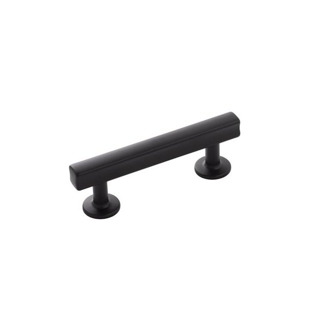 Hickory Hardware H077880MB 3 Po Centre à Centre Collection Bois Pull&44; Fini Noir Mat