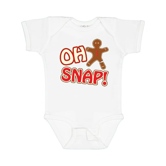 Inktastic Oh Snapbroken gingerbread Boys or Girls Baby Bodysuit