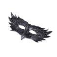 thumbnail image 1 of Máscara de animal para Halloween, accesorio fotográfico para cosplay, cubierta facial para fiesta de graduación, juego de rol ÁguilaPlata16cmx30cm, 1 of 8