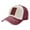 Dark Red, variant on Black Red Tartan Distressed Baseball Cap Dad Hats for Men Women Vintage Trucker Hat Low Profile Ball Caps
