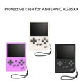thumbnail image 2 of Carrying Case For ANBERNIC RG35XX Game Console Silicone Case Drop Protection Simple Solid Color Handheld Game Console Case, 2 of 10