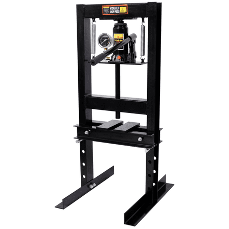 6Ton Bottle Jack Shop Press with Gauge-Bend, Straighten, Press Parts