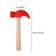 thumbnail image 2 of 4Pcs Kids Hammer Toys Wooden Hammer Toys Simulated Hammer Playthings Kids Cognition Toys, 2 of 4