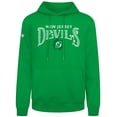 thumbnail image 2 of Men's Levelwear Green New Jersey Devils St. Patrick's Day Podium Hoodie, 2 of 3