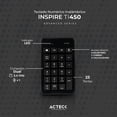 thumbnail image 2 of Teclado Numerico Acteck Inspire PAD TN450 Inalambrico USB 2.4Ghz Negro AC-934176, 2 of 5