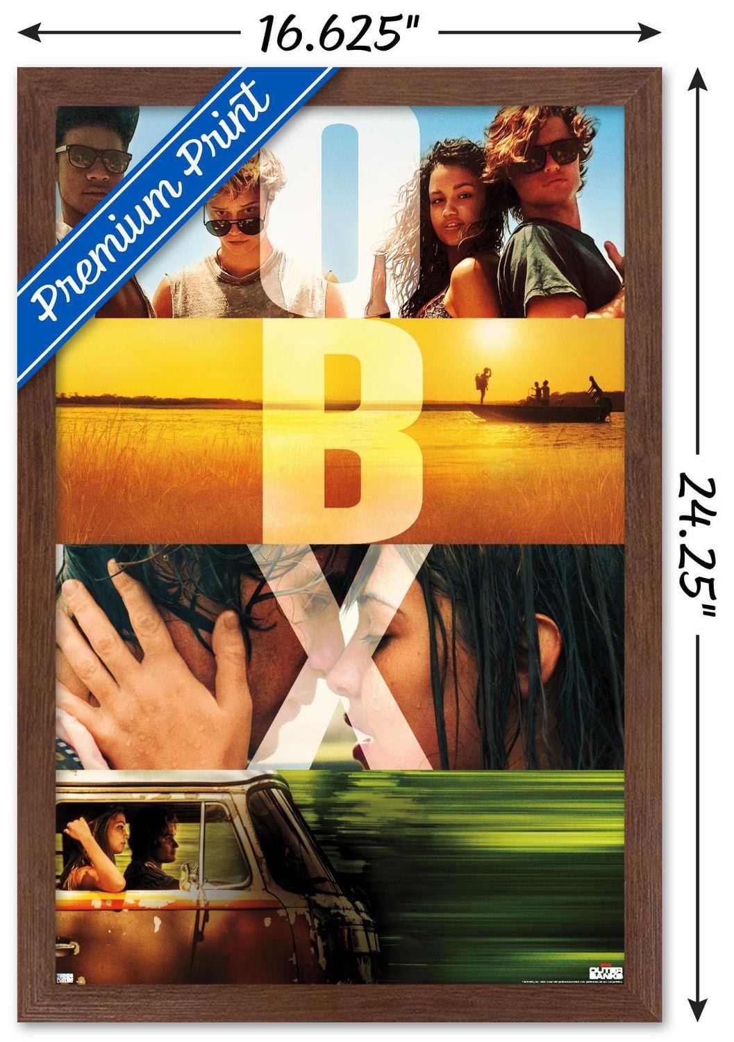 Netflix Outer Banks - OBX Wall Poster, 22.375" x 34"