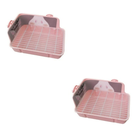 tssuouriy Rabbit Litter Box Pet Toilet Cat Rabbits Bunny Trainer Small ...
