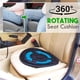 thumbnail image 1 of Xihbxyly Cojín Giratorio para Asiento de Coche, Diseño de Espuma Viscoelástica de 360°, Ayuda Portátil para La Movilidad, Almohadilla Giratoria Cómoda, para Uso En Oficina, Hogar y Viajes, Base Antid, 1 of 2