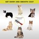 thumbnail image 4 of Peine para el cuidado de perros WEIHJMXG Peine de doble cara para quitar el pelo suelto para gatos y perros, 4 of 5