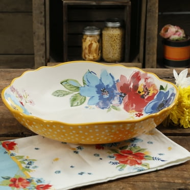 The Pioneer Woman Melody 12.75-Inch Large Pasta Serving Bowl