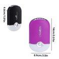 thumbnail image 4 of Mini ventilador enfriador portátil Qarigey Violeta, 4 of 6