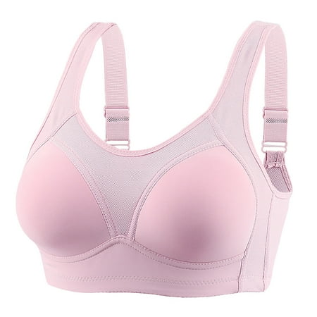 Socisucc Minimizer Bras Womens Non Steel Ring Gathering Breastfeeding Bra Slip And Polishing Daily Bra Daily Bra Daily Bra