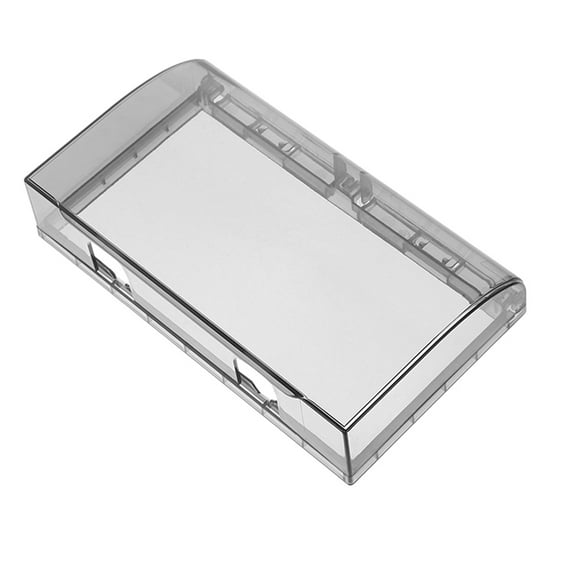 OUNONA Double 86 Type Waterproof Outlet Cover Adhesive Bathroom Switch Socket Protector Wall Weatherproof Guard Bathroom Switch Socket Box