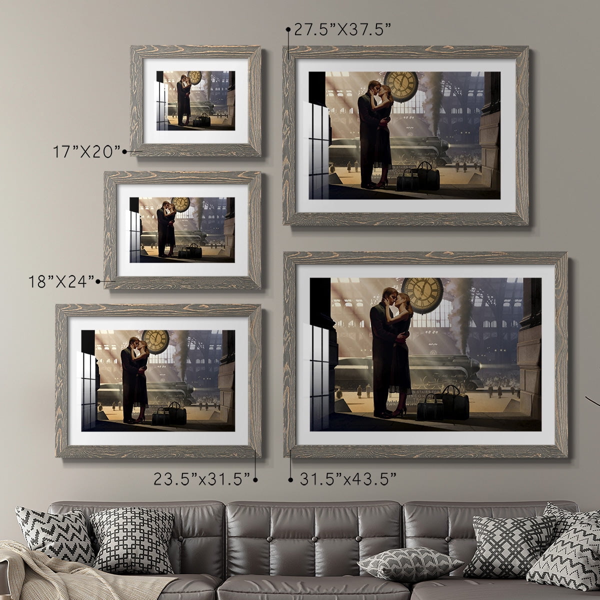 Au Revoir-Premium Framed Print - Ready to Hang