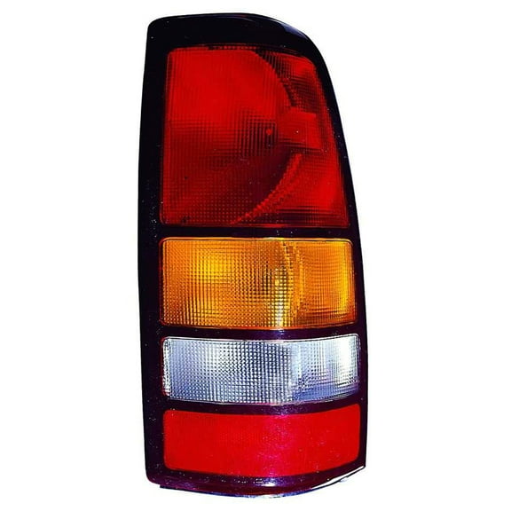 KAI New CAPA Certified Standard Replacement Passenger Side Tail Light Assembly, Fits 2004-2006 GMC Sierra