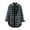 Green, variant on Vivianyo HD Women's Oversized Plaid Flannel Shirts, Chest Pocket Long Sleeve Button Down Casual Blouses for Women, Women's Black, Sizes S-2XL