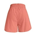 thumbnail image 6 of Running Shorts for Women with Liner High Waisted Lightweight Athletic Shorts with Pockets for Workout Gym Outdoor Pink 2XL, 6 of 7