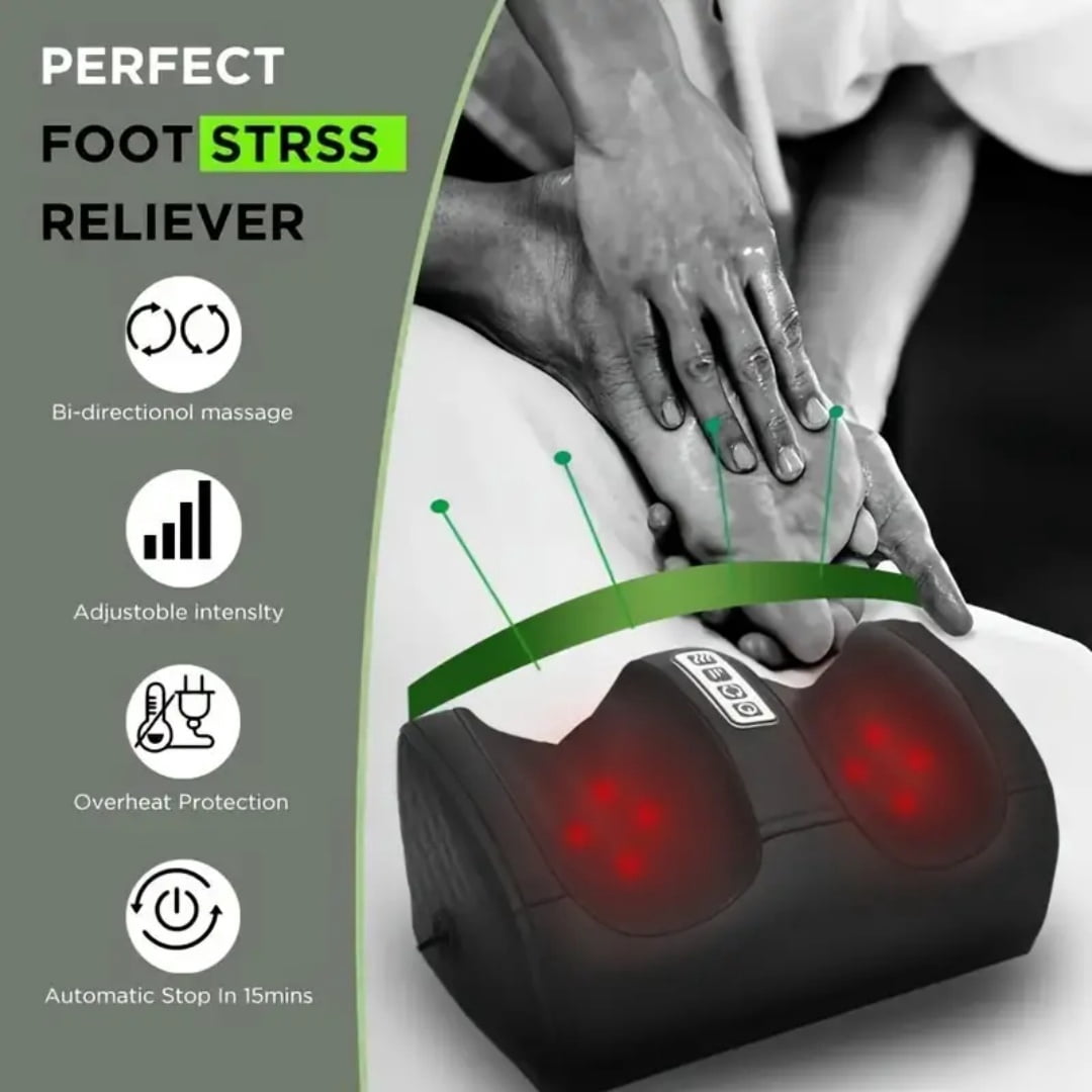 Miserwe Foot Massager for Circulation and Relaxation - Foot Massager Machine for Relaxation with Heat - Father's Day Gift Mother's Day Gift