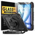 thumbnail image 1 of Funda BLOSOMEET para iPad Air 11" M3 2025 M2 2024 con cristal, 1 of 8