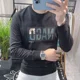 thumbnail image 5 of Camiseta de hombre con estampado de letras, jersey de gran tamaño, sudadera ajustada y de gran tamaño, sudadera original de manga larga nueva, 5 of 5
