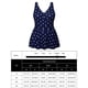 thumbnail image 2 of Trajes de baño de una pieza para mujer Talla Bikini para mujer Sin espalda con aberturas Traje de baño de cuello en V sólido Traje de baño para mujer, 2 of 8