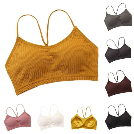 Fesfesfes Bras for Women Wireless Women s Strapless Lace Vest Underwear With Thin Side Gathered And Daily Bra Women Bra