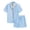 Sky Blue, variant on IWRICH Men's Plus Size Short Sets Outfits Summer Casual Button down Shirt and Shorts Set 2 Piece Vacation Beach Outfits Sky Blue XL