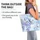 thumbnail image 2 of Balery Bird Butterfly Stripe Bolsa Tote Estilo Estético con Cremalleras, Bolsa de Hombro, Bolsa de Compras Grande y Plegable, 2 of 8