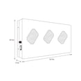 thumbnail image 2 of Calefactor Escritorio CalorSolar 110W Panel infrarrojo Metálico 308CS-Ne Negro, 2 of 9