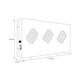 thumbnail image 2 of Calefactor Escritorio CalorSolar 110W Panel infrarrojo Metálico 308CS-Ne Negro, 2 of 9