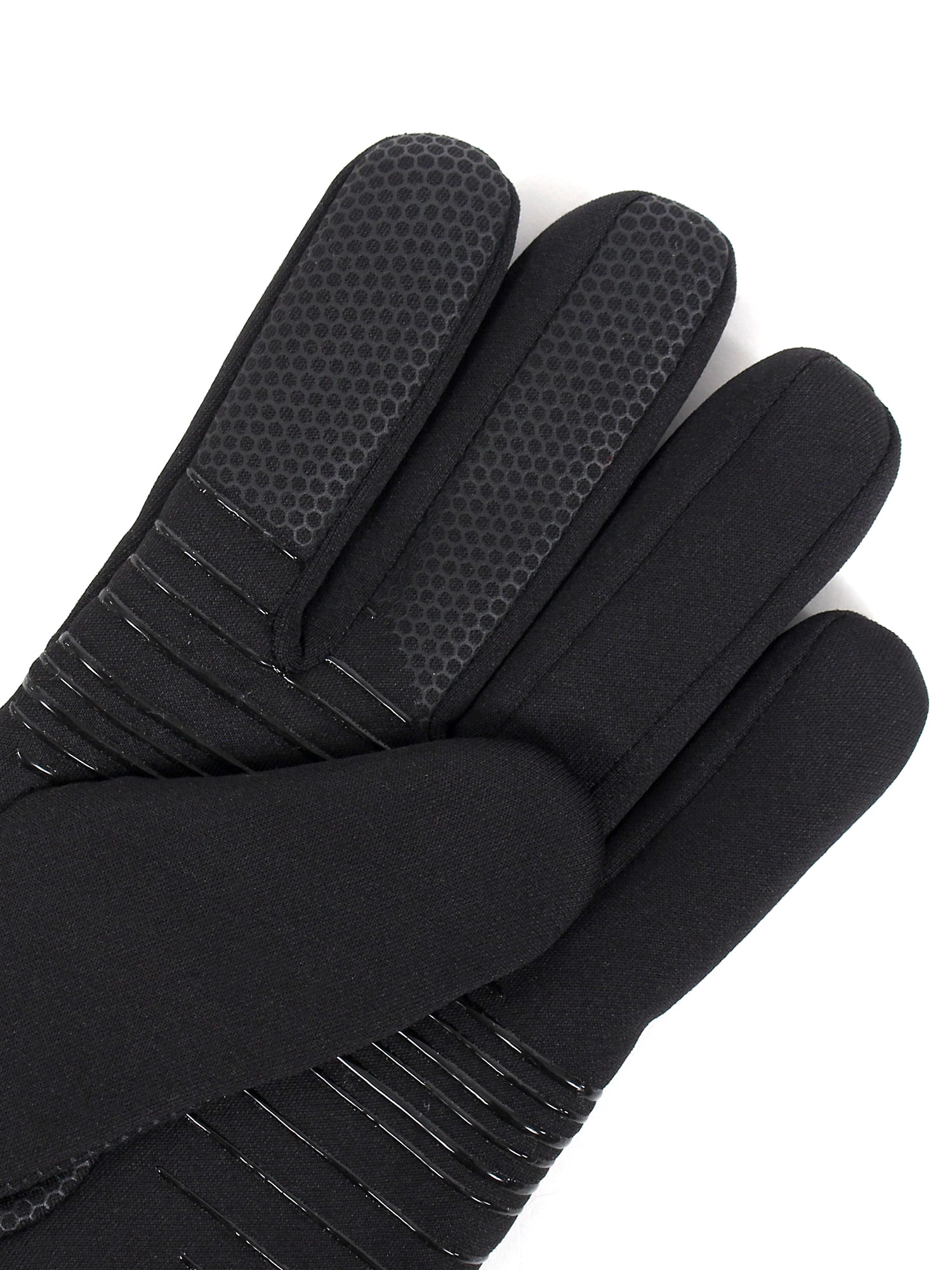 Ozark Trail Women's Active Stretch Fleece Gloves with Pocket, Black