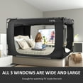 thumbnail image 7 of YAVIL Bed Tent King Size Portable Pop up Privacy Sleeping 3 Doors Bed Tent Net(Mattress Not Included), 7 of 7