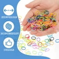 thumbnail image 3 of 3000Pcs Loom Rubber Band Kit with 125Pcs S-Clips and 5Pcs Hook, Blue, 3 of 6