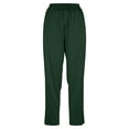 thumbnail image 4 of Levmjia Womens Satin Pants High Waisted solid color Wide Leg Pants with Pockets Soft Comfortable Elastic Waist Casual Sleepwear Yoga Home Wear, 4 of 5