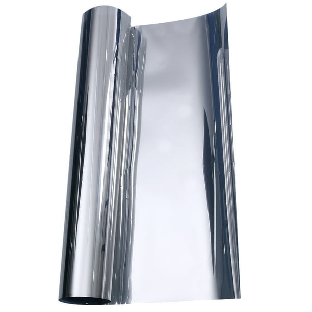 1 rollo de película tintada para ventanas Anti-UV, película para ventanas de privacidad unidireccional, película de bloqueo de calor