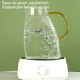 thumbnail image 3 of Jarra de vidrio con colador, diseño apto para refrigerador, para entretenimiento sin esfuerzo, material resistente al calor para un uso versátil, mango ergonómico para un agarre cómodo, sin BPA ni, 3 of 5