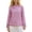 Light Violet, variant on Women's Plus Size Embroidered Cheongsam Shirt, Traditional Chinese Style with Frog Closure, Stand Collar Long Sleeve Blouse for Cultural Events, Parties, and Special Occasions Blue L