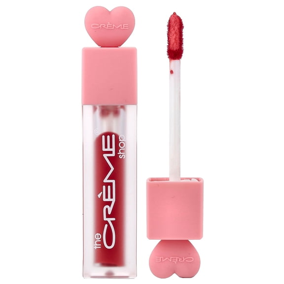 The Creme Shop Glossy 12 HR Lip Stain, Teddy, 0.194 oz (5.5 g)