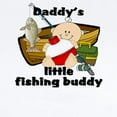 thumbnail image 2 of CafePress - Daddy's Fishing Buddy B Infant Bodysuit - Baby Light Bodysuit, Size Newborn - 24 Months, 2 of 4