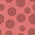 thumbnail image 1 of Ahgly Company Tapis d'Intérieur Lavable en Machine Carré Rouge Transitionnel, 7 Pieds Carré, 1 of 7