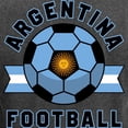 thumbnail image 3 of CafePress - Argentina Football Long Sleeve T Shirt - Long Sleeve Dark T-Shirt, 3 of 4