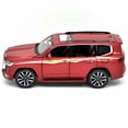thumbnail image 2 of 1: 24 Suitable for Toyota Land Cruiser alloy die-casting metal car models, with sound, light, and rebound functions, children's toy car collection, boys' birthday gifts, 2 of 6