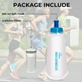 thumbnail image 4 of AFISHTOUR Soft Flask with Filter, 300ml BPA-Free Collapsible Soft Water Bottle with Filter for Trail Running, Hiking, Cycling, Fishing, Travel, 4 of 8